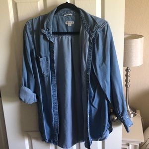 Chambray button down